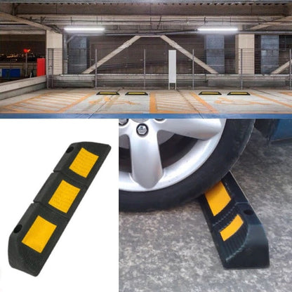 Opritor roti auto reflectorizant, pentru locul de parcare